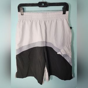 Adidas Boy's Galaxy Woven Shorts Dash Grey XL NEW with TAGS